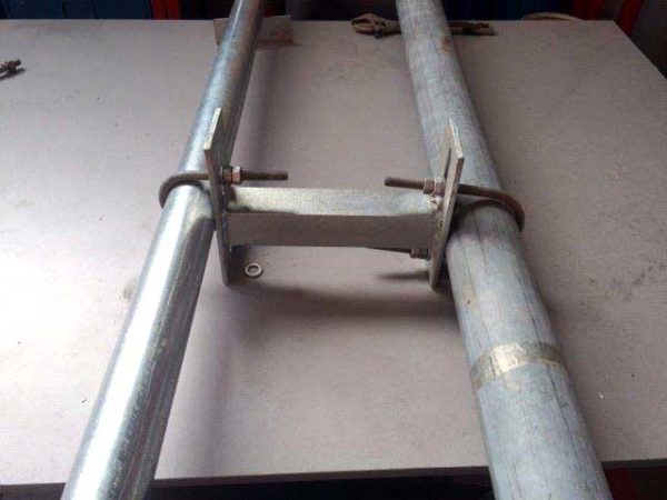 soporte de hierro de tubo para antenas