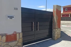 puertas de hierro para exteriores