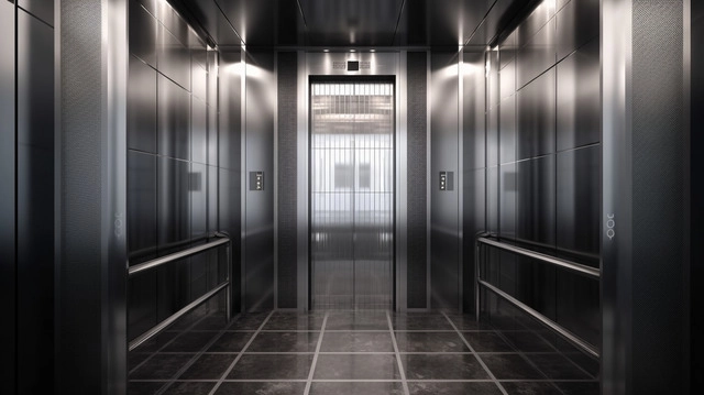 puertas y frentes acero inoxidable para ascensores